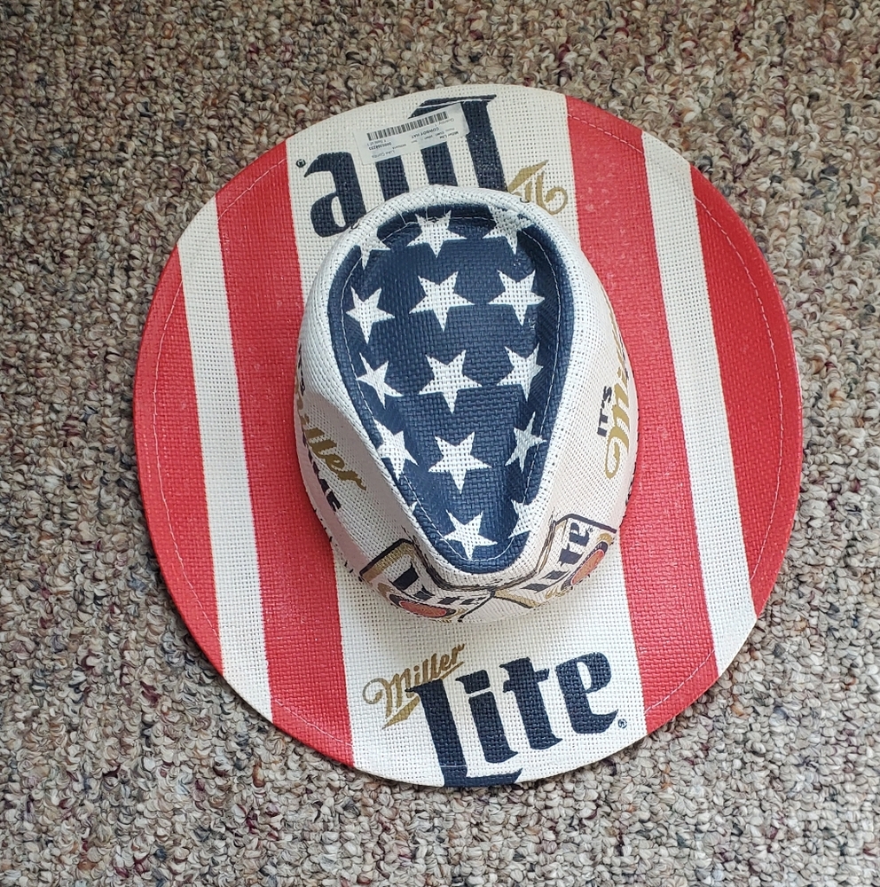 Unisex Brand NEW Miller Lite Luke Combs Cowboy Hat